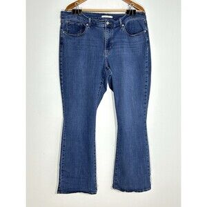 Levi’s Classic Bootcut Jeans Womens 16M W33 L32 Medium Wash Stretch Denim